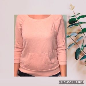 Forever 21 M. cute pink sweater with front pocket